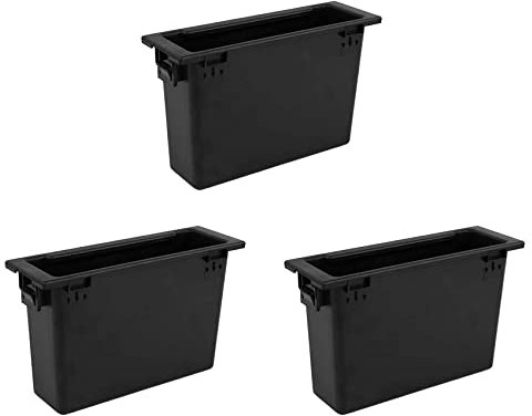 sprtountpao 3X Car Stereo Radio Dashboard Box Mounting 1Din Pocket Kit Box Accessories Interior for