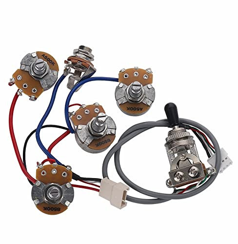 ZUOMU 1 Satz Passend Für Epi for Les Paul E-Gitarren-Pickup-Kabelbaum-Kits Ersatz- & Kleinteile für E-Gitarren