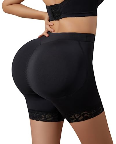 Women Butt Lifter Thicker Padded Bum Panties Hip Enhancer Lace Shapewear | Fake Buttocks,High Waist Trainer,Slimming Underwear,Hip Enhancer Body Shaper,Comfortable Materials,Breathable,All Day