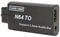 Convertisseur 1080P N64 vers HDMI, Adaptateur Vidéo Plug and Play pour, Conversion de Signal sans Perte, Compatible avec Les Modes D'affichage PAL NTSC