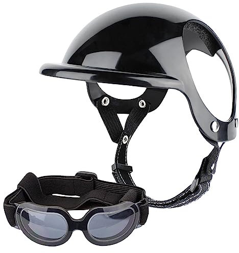 Lunettes pour Chien | sécurité réglable Respirant avec Lunettes - Lunettes Protection pour Chiens Petite et Moyenne Taille pour Moto, Lunettes Soleil Portables pour Chien Zankie