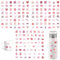 180 Stück Bookish Sticker Set, Bookish Aufkleber Book Sticker Sticker Aesthetic Book, Rosa Book Lovers Sticker Aesthetic Aesthetic Sticker Book Merch Sticker Vintage Lesen Zubehör Stickers
