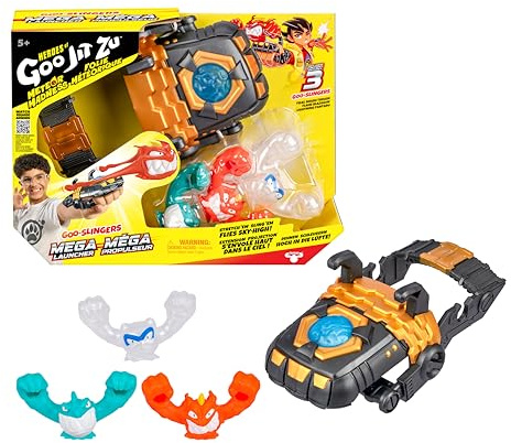 Heroes of Goo Jit Zu Meteor Madness Goo-Slingers Mega Launcher, with 3 Exclusive Goo-Slingers