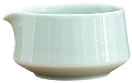 CGTQROVR Ceramic Matcha Bowl 560 ml de Gran Capacidad Tradicional japonés Matcha tazón con Pico