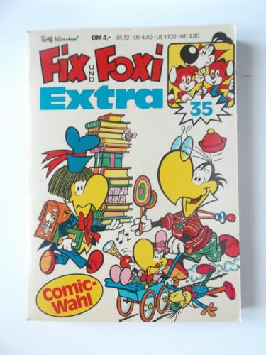 FIX und FOXI - EXTRA Taschenbuch Nr. 35, (1975, FF, JOJO, Meister Müller, FF, Comic-Wahl, Pauli)