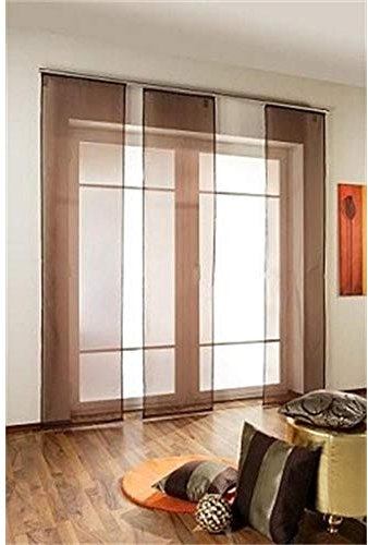 Panneau japonais en voile nougat 300 cm