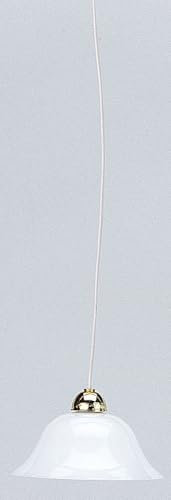 Kahlert Licht 10593 Puppenhauszubehör, messingfarben, weiß