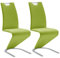 Robas Lund Esszimmerstühle 2er Set Schwingstuhl Lime, Esszimmerstuhl Stuhl Amado, 62.0 x 45.0 x 102.0 cm