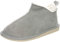 Hollert Damen Lammfell Hausschuhe Cinderella GRAU/WEIß warmes Innenfutter Merino Schaffell Hüttenschuhe Fellschuhe Echtleder Größe EUR 42