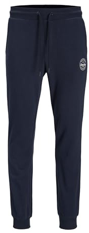 Jack & Jones Homme Jjigordon Jjshark Sweat Viy Noos Pantalon De Sport, Bleu Bleu Marine Blazer, M EU
