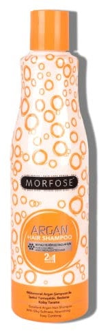 Morfose 2in1 Argan Hair Shampoo 500ml – Feuchtigkeitsspendendes Arganöl-Shampoo – Für gefärbtes & gesträhntes Haar – Pflege, Glanz & leichte Kämmbarkeit