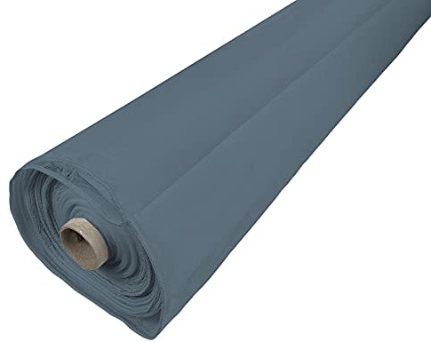 Tex family Moskitonetzstoff, Meterware, einfarbig, Höhe 300 cm, Grau