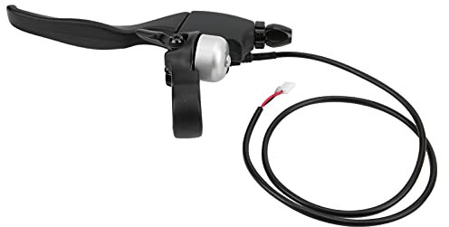 Alomejor Elektroroller Bremsgriff Glocke Set Bremsniveau Ersatz für E-Scooter, 8,5 Zoll, Aluminium, Schwarz