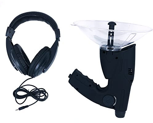 ZONADAH Microphone parabolique à oreille bionique électronique pour oiseaux avec zoom 8 x 21 HD pour observation des oiseaux, distance d'observation monoculaire 8 m à 1200 m