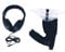 ZONADAH Microphone parabolique à oreille bionique électronique pour oiseaux avec zoom 8 x 21 HD pour observation des oiseaux, distance d'observation monoculaire 8 m à 1200 m