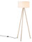 Home Sweet Home Moderner Stehleuchte | 76/76/148cm | Weiß | Stehlampe mit Lampenschirm | geeignet für E27 LED Lichtquelle | mit Fußschalter | geeignet für Wohnzimmer, Schlafzimmer