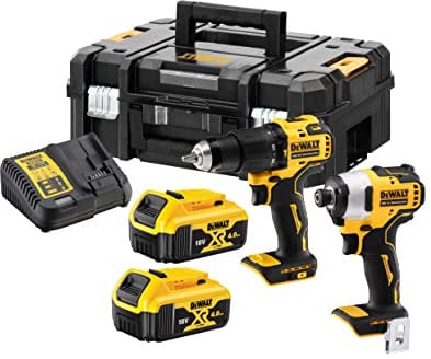 Zestaw narzędzi Combo DCK2062M2T 18 V 2 x 4 0 Ah DEWALT
