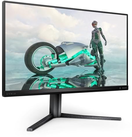 Philips Evnia 25M2N3200W - 25 Zoll FHD Gaming Monitor, 240 Hz, 1 ms GtG, FreeSync Premium (1920x1080, HDMI, DisplayPort) dunkelgrau