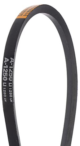 sourcing map A-1280 V-Riemen Antrieb Gürtel 1280mm Innen 13mm Breite 8mm Dicke Umfang Gummi für Kraftübertragung Stromübertragung
