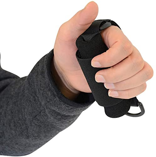 Nahrungshilfen Lebensmittelhilfe Utensil für Behinderte Hilfsmittel für ältere Menschen mit Hilfsgurt Griff-Utensilien Manschettenunterstützung Elastisches Armband für die Ernährungshilfe