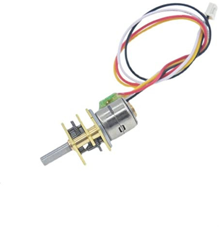 Xianglaa-Motor Mini DC Stepper Micro 5V Controller Vorwärts 5V DC Mega Drehmoment Getriebe 1 2GA-10BY bürstenloser Schrittmotor (Size : 20:1, Color : 5V)