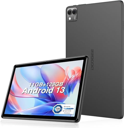Doogee T10S (Tablette 4G - 10.1'', 128 Go, 6 Go RAM) Gris