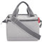 reisenthel Allrounder Cross Herringbone Grey – Kleine Crossbody Bag mit abnehmbarem und verstellbarem Schultergurt – Aus wasserabweisendem Material