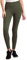 ELF KUCKUCK Damen Leggings Blickdichte Leggins Hose aus Baumwolle Armeegrün (M-L)