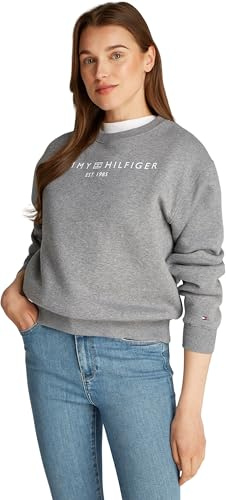 Tommy Hilfiger Damen Sweatshirt ohne Kapuze