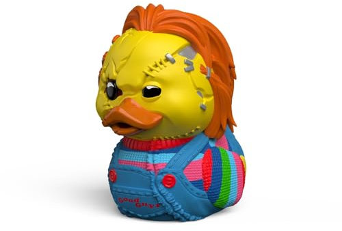 TUBBZ Kleine Chucky Sammelbare Vinyl-Gummientenfigur - Offizielles Child's Play Merchandise - Retro Horror Filme