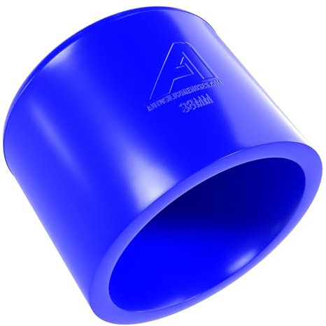 38mm (1 1/2) Blue Silicone High Temperature Round Blanking Cap Block Off Seal Rubber Hose Plug Bung