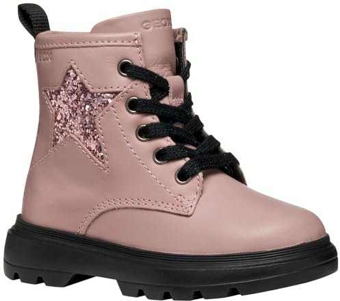 Geox Baby-Mädchen B KIDDARTAH Girl Ankle Boot, Old Rose, 21 EU