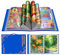 MOZOOSON Rangement Puzzle avec 25 Poches, Classeur Puzzle 1000 Pièces, Grande Capacité Portable, Accessoires de Puzzle de Stockage, Poussière et Protecteurs
