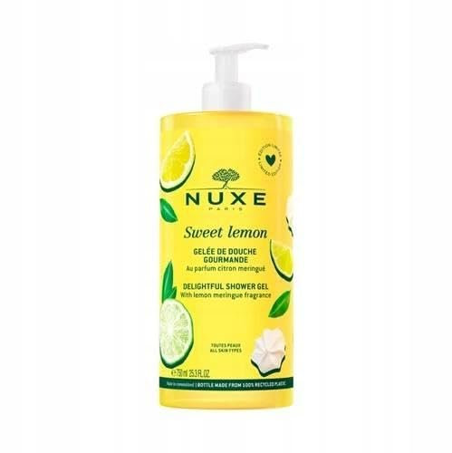 Nuxe Sweet Lemon - Gel Doccia Delizioso alla Meringa e Limone, 750ml