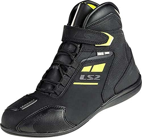 LS2 Garra WP Motorcycle Shoes UK 9 Black