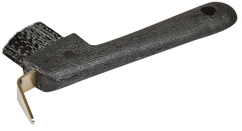 Roma Deluxe Brush Hoof Pick One Size Black
