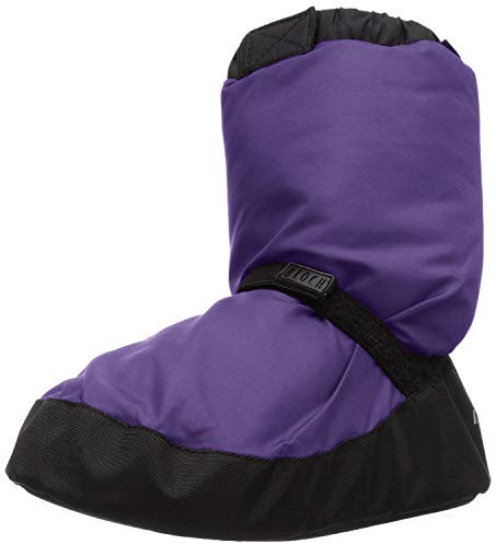 Bloch Femme Bottines d'échauffement Chaussure de Danse, Violet, Large