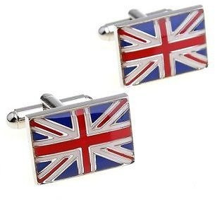 ProCuffs Manschettenknöpfe mit britischer Flagge