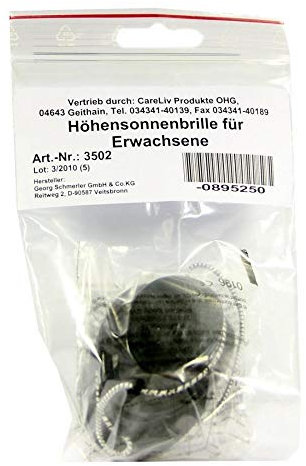 HÖHENSONNENBRILLE f.Erwachsene 1 St