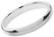 925 Sterling Silber 3mm Court Form Herren/Damen - Trauring/Ehering/Hochzeitsring WJS13875