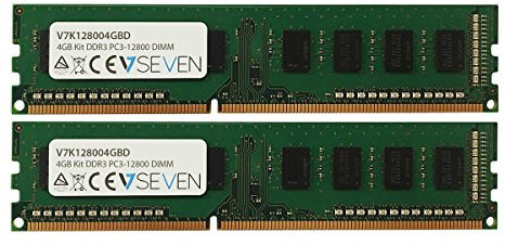 V7 V7K128004GBD V7 4GB DDR3 PC3_12800 _ 1600MHZ DIMM Modulo di memoria _ V7K128004GBD