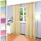 Gräfenstayn 2er-Set Venezia transparente einfarbige Gardine (LxB) 245x140cm mit Schlaufen und Öko-Tex Siegel Standard 100: „Geprüftes Vertrauen“ aus Voile (Creme)