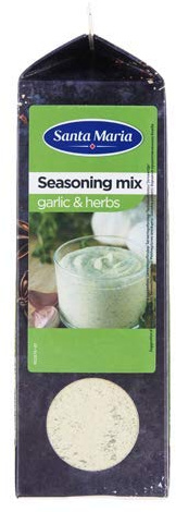 Santa Mar’a ajo y hierbas condimento mezcla de especias, 575g