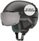 ATOMIC SAVOR VISOR JR Skihelm mit Visier - Schwarz - Größe S - Für Kinder & Jugendliche - Max. Stoßdämpfung - Active Aircon Belüftung - Brille mit High End-Verspiegelung, 51-55 cm