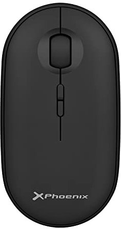 Phoenix Rebble Raton Inalambrico Bluetooth o 2.4 GHz con Receptor USB Clic Silencioso