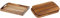 Zassenhaus Serviertablett Holz | 53×41×7cm | Teetablett & Frühstücksbrettchen Holz | 2er Set | aus nachhaltiger Akazie | Brotzeitbrett | pflegeleicht | robust | 28 x 20 cm