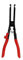 Pince de Serrage de Tuyau D'échappement en Acier au Carbone Pince Longue Robuste Mâchoire de Tuyau D'échappement Outil de Retrait de Collier de Serrage Pince de Répartition