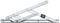 Pair of Nico Top/Side Hung Friction Hinges 13mm Stack for UPVC/Aluminium Windows (10 (250mm))