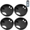 FWUNYVN 4Pcs Silicone Splashguard for Nalgene, with Drinking Spout and Vent, Replacement Splash Guard Compatible with Nalgene 32 Oz Wide Mouth Water Bottle Lid, Nalgene Water Bottle Accessories