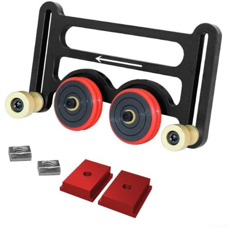 Aluminium Pressing Feeder Profile Fence Woodworking Router Table Pushing Tool